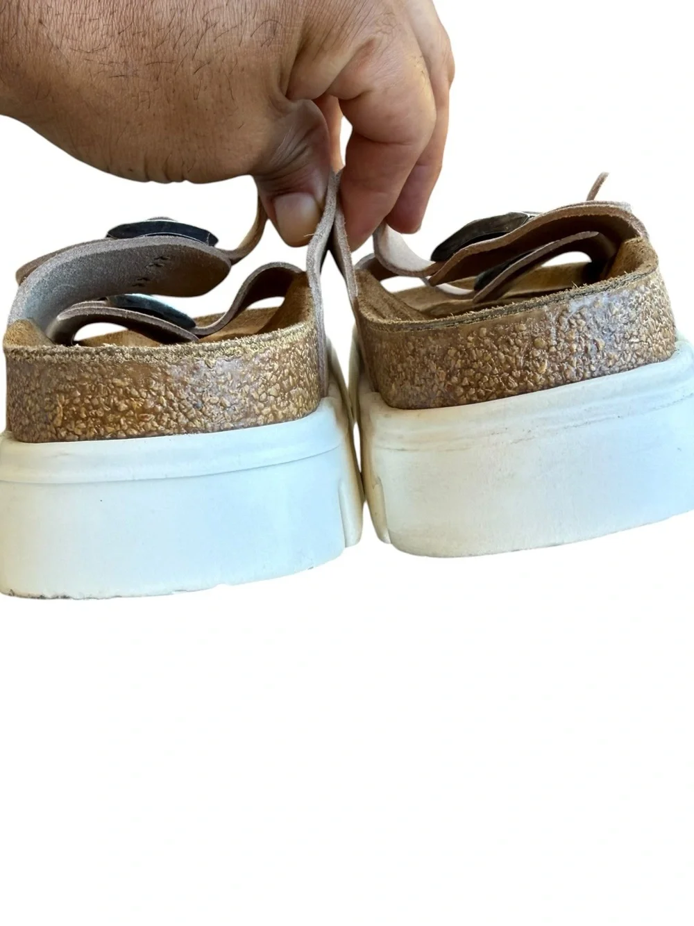 Papilio by Birkenstock chunky platform Arizona sandals women’s 38 - size 7